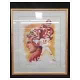 Pencil signed & Numbered Delgado "Joe the legend