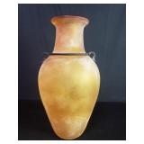 Murano style hand blown art glass vase