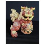 Japanese Kutani ware foo dog