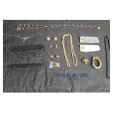 Group of costume jewelry