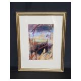 Signed Rosemary Pisciotta "aftermath" acrylic