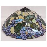 Tiffany-style stained glass lamp shade