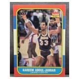 1986-87 Fleer #1 Kareem Abdul-Jabbar Basketball