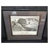 Framed Ansel Adams print "The Mural Project"