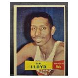 1957-58 Topps #54 Earl Lloyd Rookie RC Basketball