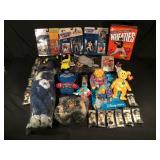 Group of collectibles new toys