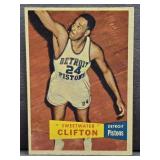 1957-58 Topps #1 Sweetwater Clifton RC Rookie