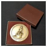 The Sabrina Society Amherst College bronze metal