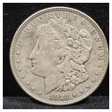 1921 Morgan Silver Dollar Coin.
