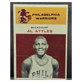 1961 Fleer #1 Al Attles Rookie RC Basketball