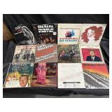 Lot of 12 vintage LPs