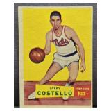 1957-58 Topps #33 Larry Costello Rookie RC