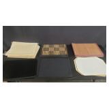 Box of various placemats