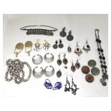 Group of costume jewelry