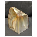 Large agate geode specimen