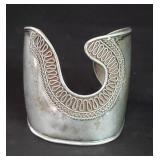 Sterling silver cuff bracelet