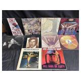 Lot of 10 vintage LPs