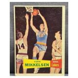 1957-58 Topps #28, Vern Mikkelsen Rookie RC