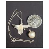 Sterling silver pendants