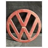 Vintage Volkswagen bus emblem