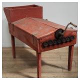 Antique wood grain measure/cleaner