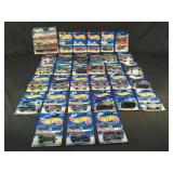 33 Hot Wheels new in packages