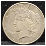 1926-S Peace Silver Dollar Coin.