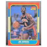 1986-87 Fleer #27 Joe Dumars Rookie RC Basketball