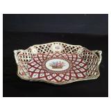 Carl Thieme Dresden porcelain hand painted bowl