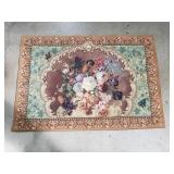 Mohawk home Dutch floral green tapestry