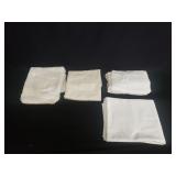 Group of vintage table linen
