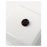 2.15ct round red spinel gemstone 7mm