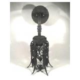 Antique wrought iron Spanish colonial sconce