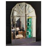 Modern colonial arch mirror