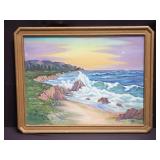 Oil painting on canvas
