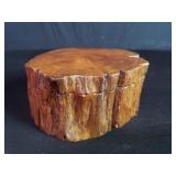 Wood trunk trinket box