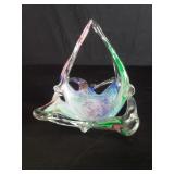 Murano hand blown glass bowl