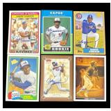Lot of Andre Dawson signed baseball cards