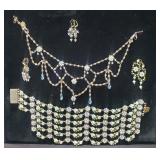 Group of Michael Negrin costume jewelry