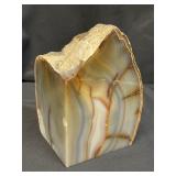 Large polished agate specimen