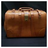 Vintage Bruno Conti leather doctors bag