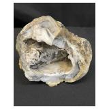 Agate geode specimen