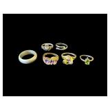 Lot of 925 silver rings