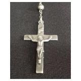 Vintage sterling silver rosary