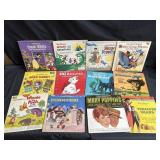 Lot of 10 vintage Disney records