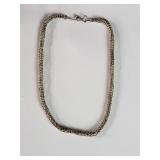 Silver necklace