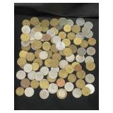 Group of vintage tokens