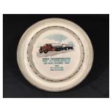 Vintage Keen gas & oil advertisement ashtray