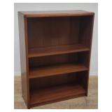 Steelcase Inc. mid-century walnut bookcase