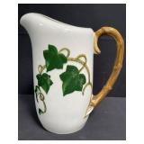 Metlox California ceramic pitcher poppytrail